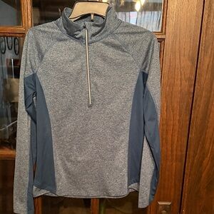 Danskin Now Blue Long Sleeve Top